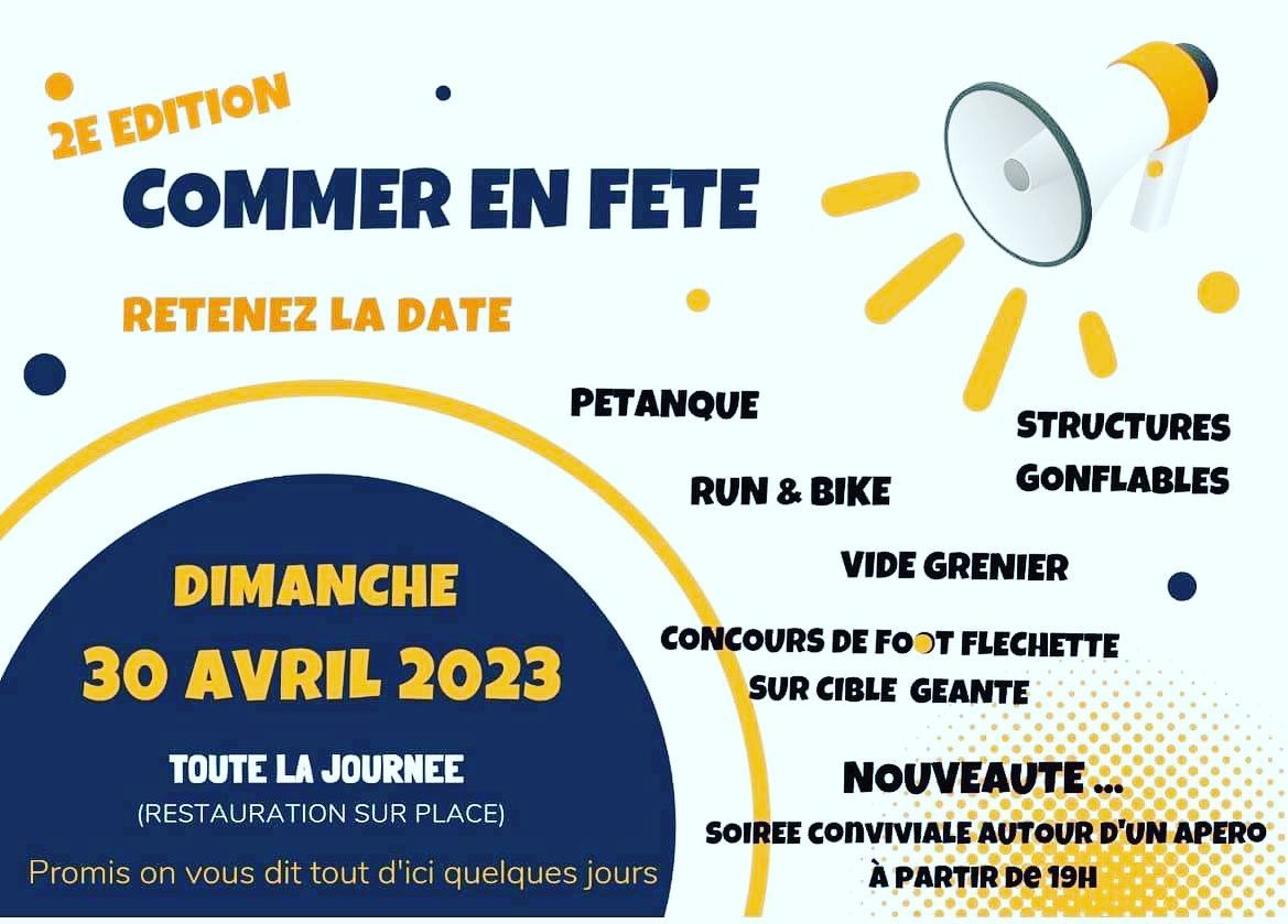 COMMER EN FÊTE