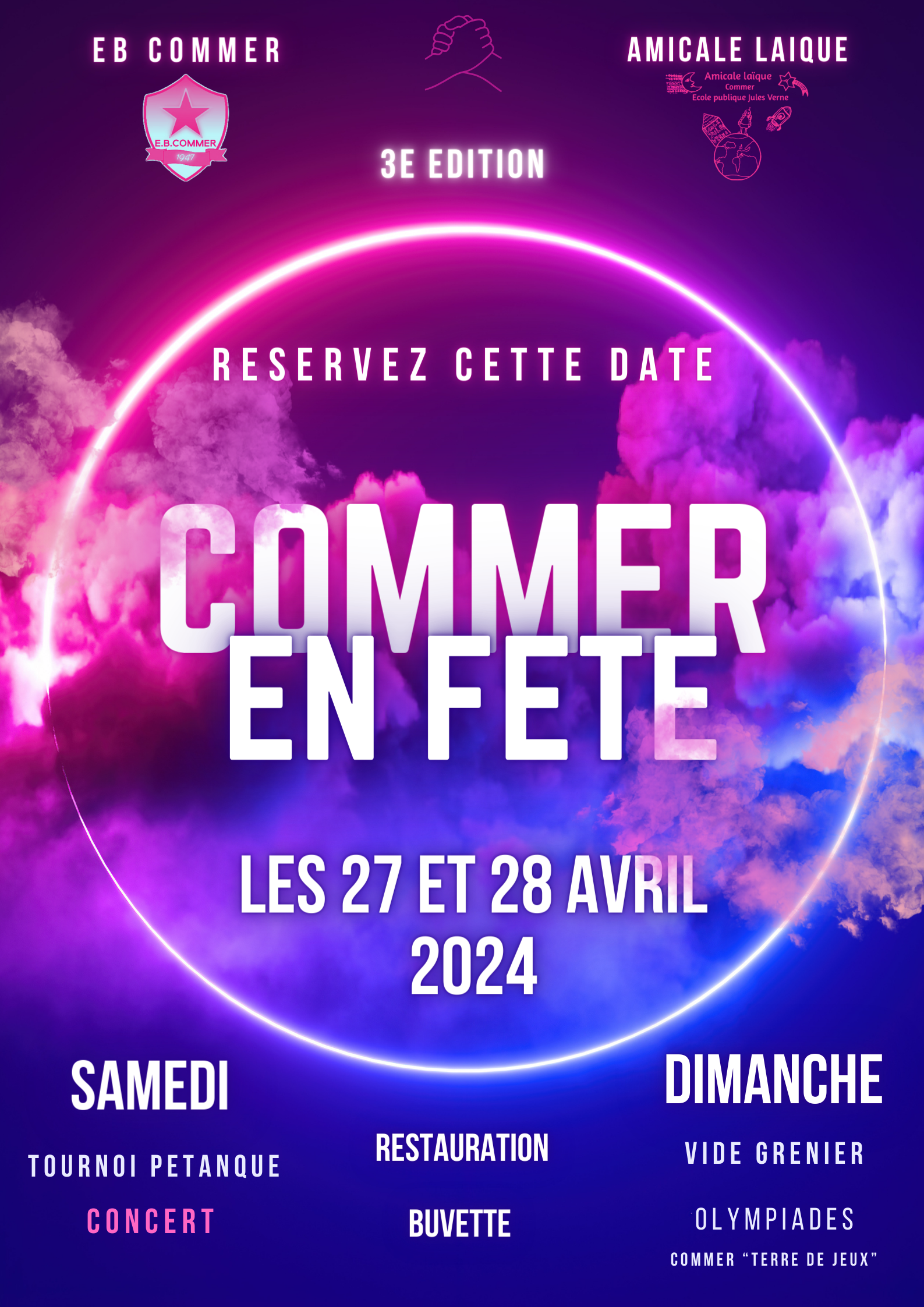 commer en fete