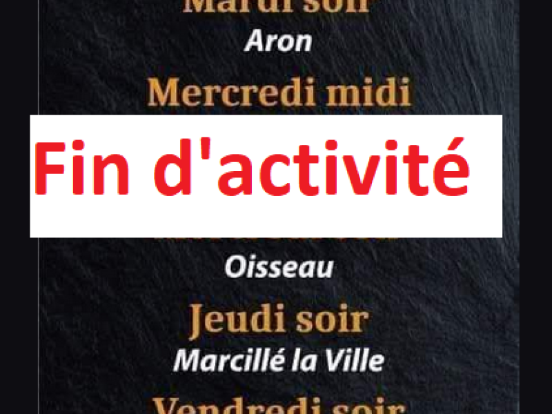 Fin d'activité du Burger Truck à compter du 1er septembre